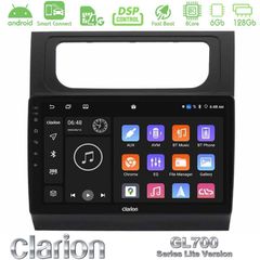 Clarion GL700 Lite Series 8Core Android ClarionOS 6+128GB VW Touran 2011-2015 Navigation Multimedia Tablet 10" Με Carplay & Android Auto