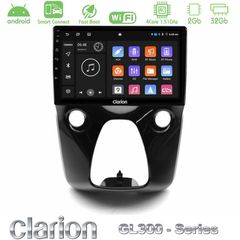 Clarion GL300 Series 4Core Android ClarionOS 2+32GB Toyota Aygo | Citroen C1 | Peugeot 108 Navigation Multimedia 10" Με Carplay & Android Auto