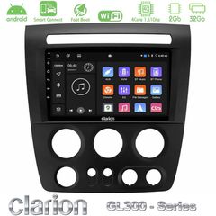 Clarion GL300 Series 4Core Android ClarionOS 2+32GB Hummer H3 2005-2009 Navigation Multimedia Tablet 9" Με Carplay & Android Auto