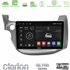 Clarion GL700 QUALCOMM Series 8Core Android ClarionOS 4+64GB Honda Jazz 2009-2013 Navigation Multimedia Tablet 10" Με Carplay & Android Auto