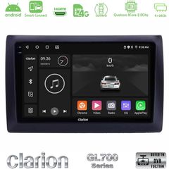 Clarion GL700 QUALCOMM Series 8Core Android ClarionOS 4+64GB Fiat Stilo Navigation Multimedia Tablet 9" Με Carplay & Android Auto