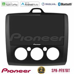 Pioneer SPH-PF97BT Series Ford Focus Manual AC Multimedia Station 9" (Tablet Style) (Μαύρο Χρώμα) Με Carplay & Android Auto