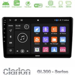 Clarion GL300 Series 4Core Android ClarionOS 2+32GB Alfa Romeo 159/Brera/Spider Navigation Multimedia Tablet 9" Με Carplay & Android Auto