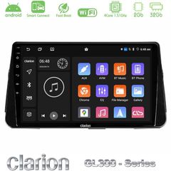 Clarion GL300 Series 4Core Android ClarionOS 2+32GB Nissan Micra K14 Navigation Multimedia Tablet 9" Με Carplay & Android Auto
