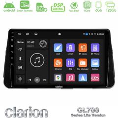 Clarion GL700 Lite Series 8Core Android ClarionOS 6+128GB Nissan Micra K14 Navigation Multimedia Tablet 9" Με Carplay & Android Auto