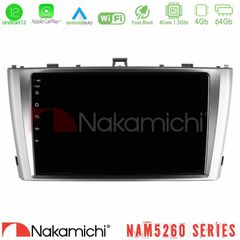 Nakamichi NAM5260 Series 4Core Android12 4+64GB Toyota Avensis T27 Navigation Multimedia Tablet 9" Με Carplay & Android Auto
