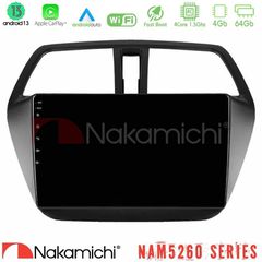 Nakamichi NAM5260 Series 4Core Android13 4+64GB Suzuki SX4 S-Cross Navigation Multimedia Tablet 9" Με Carplay & Android Auto