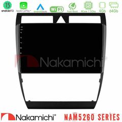 Nakamichi NAM5260 Series 4Core Android13 4+64GB Audi A6 (C5) 1997-2004 Navigation Multimedia Tablet 9" Με Carplay & Android Auto