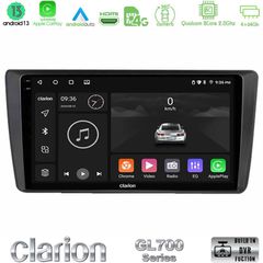 Clarion GL700 Series Skoda Octavia 2004-2012 8Core Android13 4+64GB Navigation Multimedia Tablet 9" Με Carplay & Android Auto