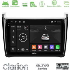 Clarion GL700 Series 8Core Android ClarionOS 4+64GB Vw Polo 2014-2017 Navigation Multimedia Tablet 9" Με Carplay & Android Auto
