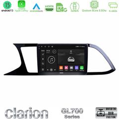 Clarion GL700 Series 8Core Android13 4+64GB Seat Leon 2013 – 2019 Navigation Multimedia Tablet 9" Με Carplay & Android Auto