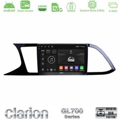 Clarion GL700 QUALCOMM Series 8Core Android ClarionOS 4+64GB Seat Leon 2013 – 2019 Navigation Multimedia Tablet 9" Με Carplay & Android Auto