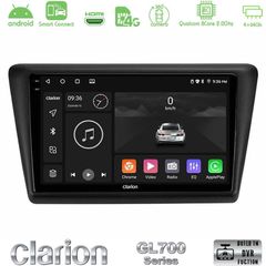 Clarion GL700 Series 8Core Android ClarionOS 4+64GB Skoda Rapid 2013-2017 Navigation Multimedia Tablet 9" Με Carplay & Android Auto