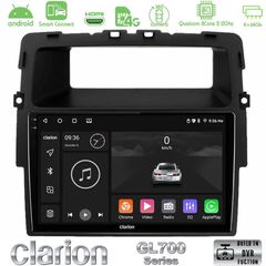 Clarion GL700 QUALCOMM Series 8Core Android ClarionOS 4+64GB Renault/Nissan/Opel Navigation Multimedia Tablet 10" Με Carplay & Android Auto