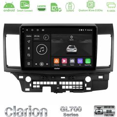 Clarion GL700 Series 8Core Android ClarionOS 4+64GB Mitsubishi Lancer 2008 – 2015 Navigation Multimedia Tablet 10" Με Carplay & Android Auto