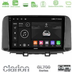 Clarion GL700 Series 8Core Android ClarionOS 4+64GB Hyundai Kona 2018-2023 Navigation Multimedia Tablet 10" Με Carplay & Android Auto