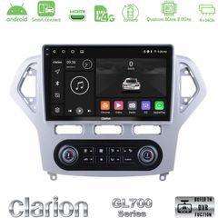 Clarion GL700 Series 8Core Android ClarionOS 4+64GB Ford Mondeo 2007-2011 (Auto A/C) Navigation Multimedia Tablet 10" Με Carplay & Android Auto