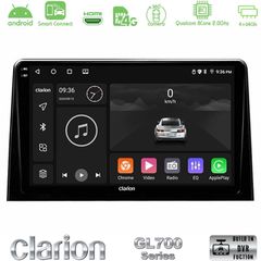 Clarion GL700 Series 8Core Android ClarionOS 4+64GB Peugeot Partner / Citroen Berlingo 2020-> Navigation Multimedia Tablet 10" Με Carplay & Android Auto