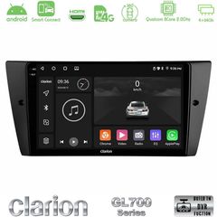 Clarion GL700 Series 8Core Android ClarionOS 4+64GB BMW 3 Series 2006-2011 Navigation Multimedia Tablet 9" Με Carplay & Android Auto