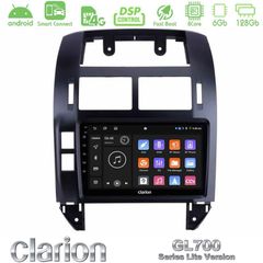 Clarion GL700 Lite Series 8Core Android ClarionOS 6+128GB VW Polo 2002-2009 Navigation Multimedia Tablet 9" Με Carplay & Android Auto