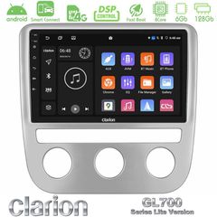 Clarion GL700 Lite Series 8Core Android ClarionOS 6+128GB VW Scirocco 2008-2014 Navigation Multimedia Tablet 9" Με Carplay & Android Auto