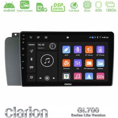 Clarion GL700 Lite Series 8Core Android ClarionOS 6+128GB Volvo S60 2004-2009 Navigation Multimedia Tablet 9" Με Carplay & Android Auto