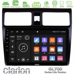 Clarion GL700 Lite Series 8Core Android ClarionOS 6+128GB Suzuki Swift 2005-2010 Navigation Multimedia Tablet 10" Με Carplay & Android Auto
