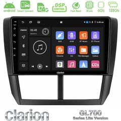 Clarion GL700 Lite Series 8Core Android ClarionOS 6+128GB Subaru Forester Navigation Multimedia Tablet 9" Με Carplay & Android Auto