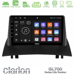 Clarion GL700 Lite Series 8Core Android ClarionOS 6+128GB Renault Megane 2 2002-2008 Navigation Multimedia Tablet 9" Με Carplay & Android Auto