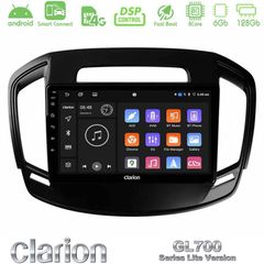 Clarion GL700 Lite Series 8Core Android ClarionOS 6+128GB Opel Insignia 2014-2017 Navigation Multimedia Tablet 9" Με Carplay & Android Auto