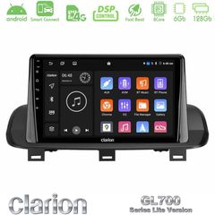 Clarion GL700 Lite Series 8Core Android ClarionOS 6+128GB Nissan Qashqai J12 & X-Trail T33 Navigation Multimedia Tablet 10" Με Carplay & Android Auto
