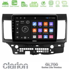 Clarion GL700 Lite Series 8Core Android ClarionOS 6+128GB Mitsubishi Lancer 2008 – 2015 Navigation Multimedia Tablet 10" Με Carplay & Android Auto