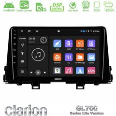 Clarion GL700 Lite Series 8Core Android ClarionOS 6+128GB Kia Picanto 2017-2021 Navigation Multimedia Tablet 9" Με Carplay & Android Auto