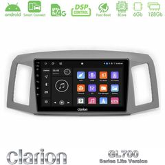 Clarion GL700 Lite Series 8Core Android ClarionOS 6+128GB Jeep Grand Cherokee 2005-2007 Navigation Multimedia Tablet 10" Με Carplay & Android Auto