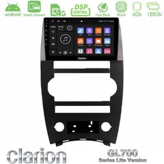Clarion GL700 Lite Series 8Core Android ClarionOS 6+128GB Jeep Commander 2007-2008 Navigation Multimedia Tablet 9" Με Carplay & Android Auto