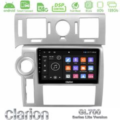 Clarion GL700 Lite Series 8Core Android ClarionOS 6+128GB Hummer H2 2008-2009 Navigation Multimedia Tablet 9" Με Carplay & Android Auto