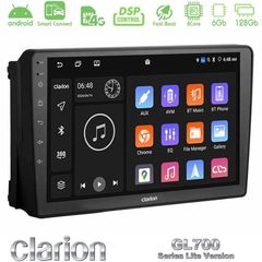 Clarion GL700 Lite Series 8Core Android ClarionOS 6+128GB Ford 2007-> Navigation Multimedia Tablet 9" Με Carplay & Android Auto
