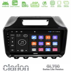 Clarion GL700 Lite Series Toyota iQ 2008 – 2015 8Core Android ClarionOS 2+32GB Navigation Multimedia Tablet 9" Με Carplay & Android Auto Με Carplay & Android Auto