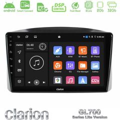 Clarion GL700 Lite Series Jeep Grand Cherokee 2005-2007 8Core Android ClarionOS 2+32GB Navigation Multimedia Tablet 10" Με Carplay & Android Auto Με Carplay & Android Auto
