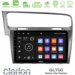 Clarion GL700 Lite Series 8Core Android ClarionOS 2+32GB VW GOLF 7 Navigation Multimedia Tablet 10" Με Carplay & Android Auto