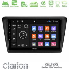 Clarion GL700 Lite Series 8Core Android ClarionOS 2+32GB Skoda Rapid 2013-2017 Navigation Multimedia Tablet 9" Με Carplay & Android Auto