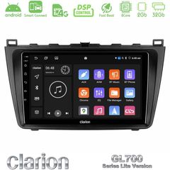 Clarion GL700 Lite Series 8Core Android ClarionOS 2+32GB Mazda 6 2008-2012 Navigation Multimedia Tablet 9" Με Carplay & Android Auto