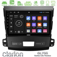 Clarion GL700 Lite Series 8Core Android ClarionOS 2+32GB Mitsubishi Outlander/Citroen C-Crosser/Peugeot 4007 Navigation Multimedia Tablet 9" Με Carplay & Android Auto