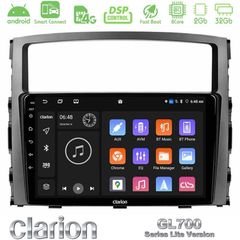 Clarion GL700 Lite Series 8Core Android ClarionOS 2+32GB Mitsubishi Pajero 2008-2009 Navigation Multimedia Tablet 9" Με Carplay & Android Auto