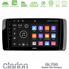 Clarion GL700 Lite Series 8Core Android ClarionOS 2+32GB Mercedes R Class Navigation Multimedia Tablet 9" Με Carplay & Android Auto