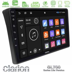 Clarion GL700 Lite Series 8Core Android ClarionOS 2+32GB Fiat Ducato/Citroen Jumper/Peugeot Boxer Navigation Multimedia Tablet 9" Με Carplay & Android Auto