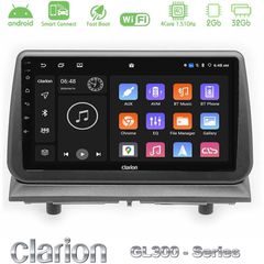 Clarion GL300 Series Dodge Nitro 2007-2011 4Core Android ClarionOS 2+32GB Navigation Multimedia Tablet 9" Με Carplay & Android Auto