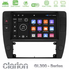 Clarion GL300 Series 4Core Android ClarionOS 2+32GB VW Passat B5 2001-2005 Navigation Multimedia Tablet 9" Με Carplay & Android Auto