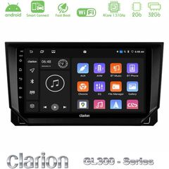 Clarion GL300 Series 4Core Android ClarionOS 2+32GB Seat Arona/Ibiza Navigation Multimedia Tablet 9" Με Carplay & Android Auto