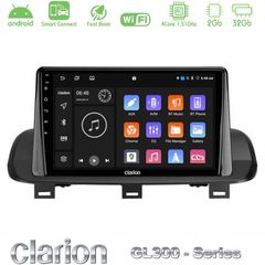 Clarion GL300 Series 4Core Android ClarionOS 2+32GB Nissan Qashqai J12 & X-Trail T33 Navigation Multimedia Tablet 10" Με Carplay & Android Auto